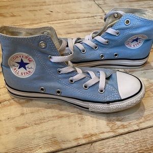 blue converse